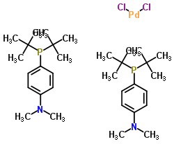 Dichlorobis[di-tert-butyl(4-dimethylaminophenyl)phosphino]palladium(II)