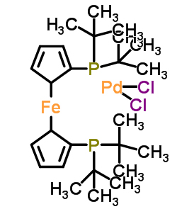 1,1'-Bis(di-tert-butylphosphino)ferrocene palladium dichloride