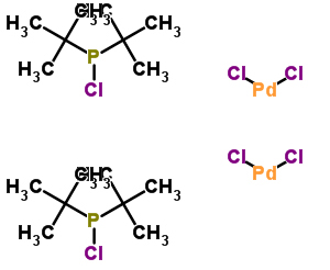 di-tert-butylphosphinous chloride - dichloropalladium (1:1)