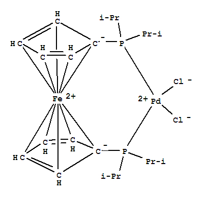 Dichloro[1,1'-bis(dicyclohexylphosphino)ferrocene]palladium(II), dichloromethane adduct