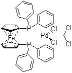 [1,1'-双(二苯基膦)二茂铁]二氯化钯二氯甲烷络合物