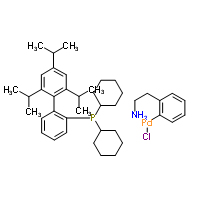 氯(2-二环己基膦基-2,4,6-三异丙基-1,1-联苯基)[2-(2-氨基乙基)苯基)]钯(II)